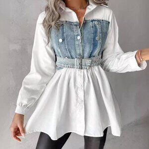 Cowboy patchwork shirt